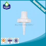 卡口白色喷嘴盖全雾泵 乳液泵生产厂家